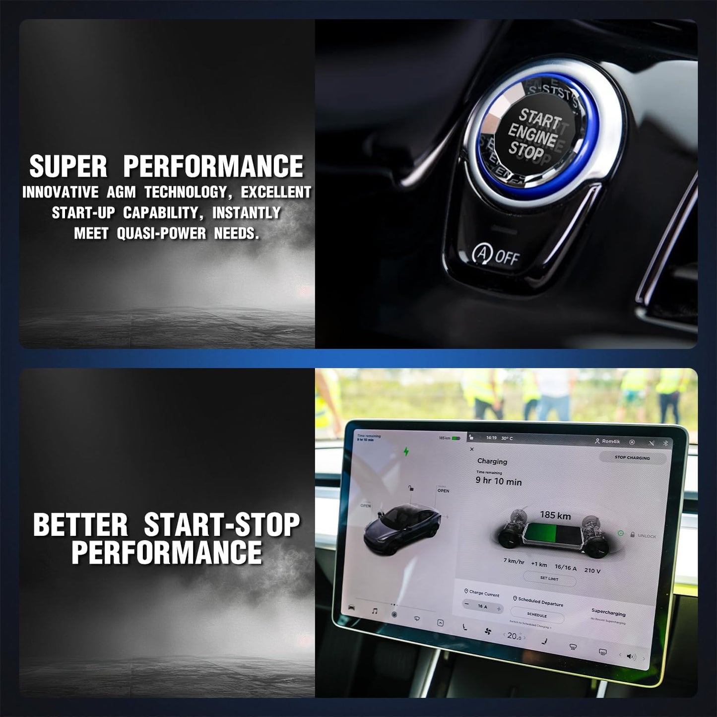 G47 12V Automotive Lead-Acid Battery – Superior Starting Power, Perfect for Standard Vehicles