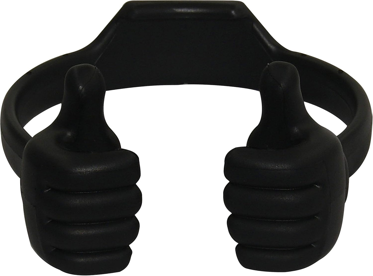 Honsky Thumbs-up Cell Phone Stand Holder, Tablet Stand Cradle for Desk Desktop Smartphone Cellphone Mobile Phone Tablets – Universal Adjustable Flexible, Black