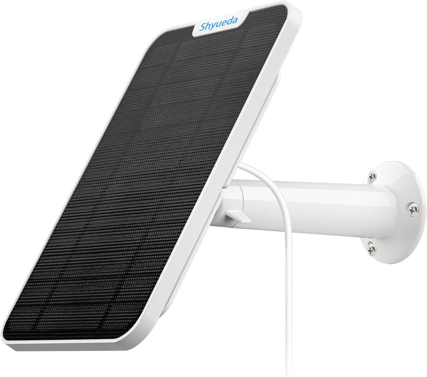 4W Solar Panel Charging Compatible with Arlo Pro 3/Pro 4/Pro 5S/Ultra/Ultra 2 only, with 13.1ft Waterproof Charging Cable, IP65 Weatherproof,Includes Secure Wall Mount(3-Pack)(Magnetic Connector)