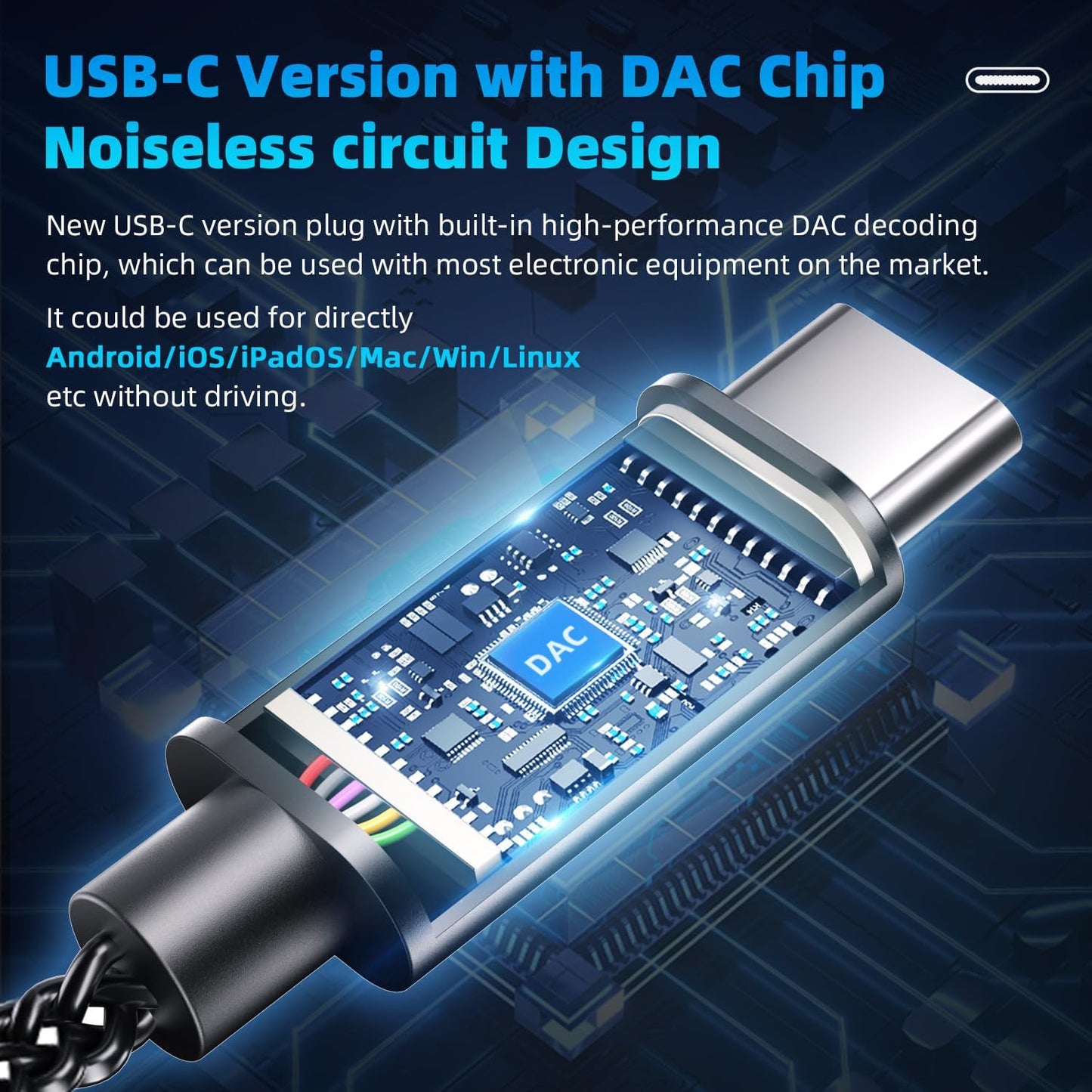 KBEAR KS1 USB C Headphones Wired Earbuds, Crystal Clear Sound Earphones for iPhone 15 Pro Max Plus Samsung Galaxy s23 s22 s21 s20 Ultra, High Resolution Headphone for Singers Musician