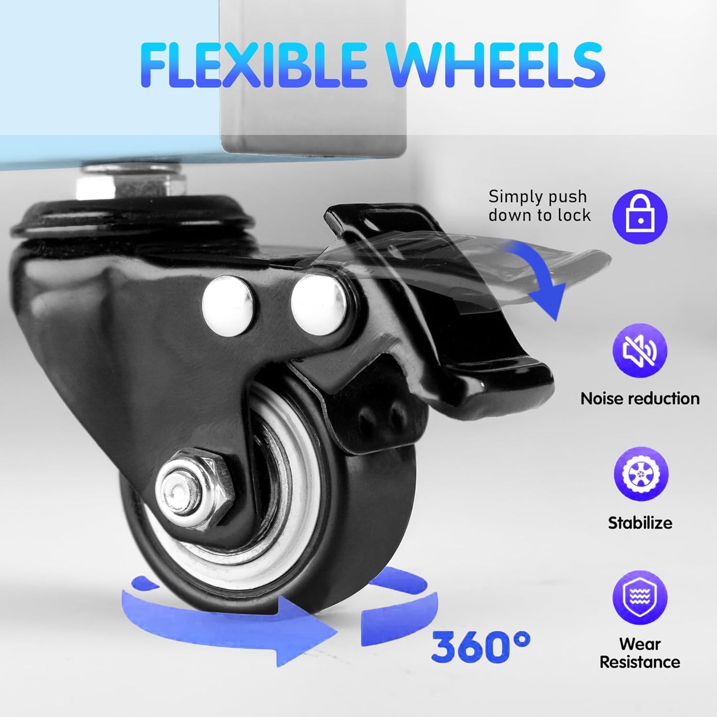 Universal Keyboard Stand, Z-style Heavy-Duty Piano Stand, Adjustable and Portable Piano Keyboard Stand for 61 and 88 Keys, Blue