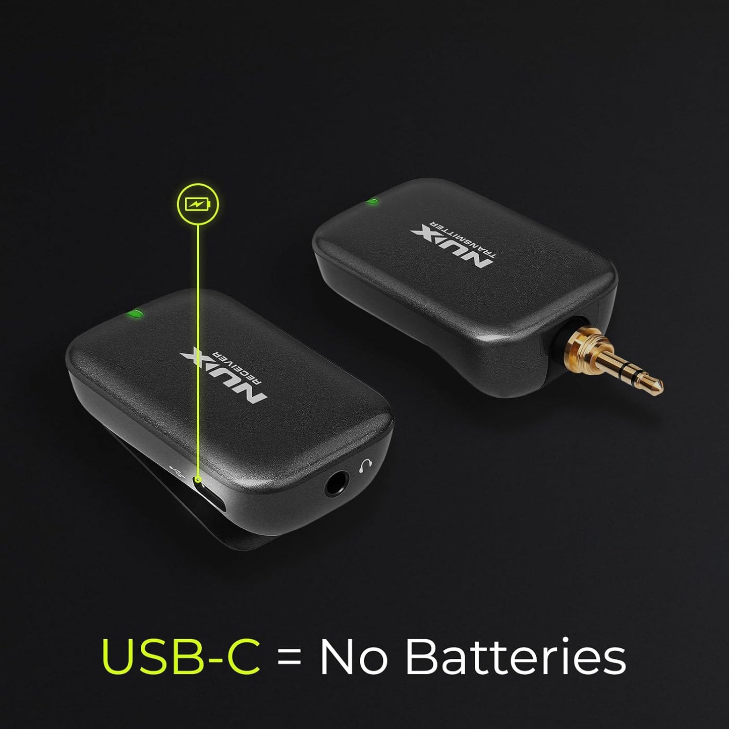 NUX B-7PSM 5.8 GHz Wireless in-Ear Monitor System, Stereo IEM,Charging Case Included, Stereo Audio transmitting, Designed for Live Shows and Band Rehearsals,not Suitable for Personal Silent Practice