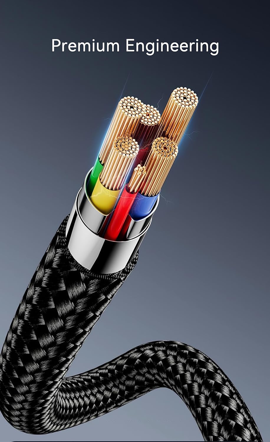 10ft Woven USB C to USB Cable for iPhone 16 Charger MFi Certified USB-C Charger Cord Fast Charging for Apple iPhone 16 Pro Max/15/15 Plus, AirPods Pro, iPhone 15 Pro Max Car CarPlay (Black)