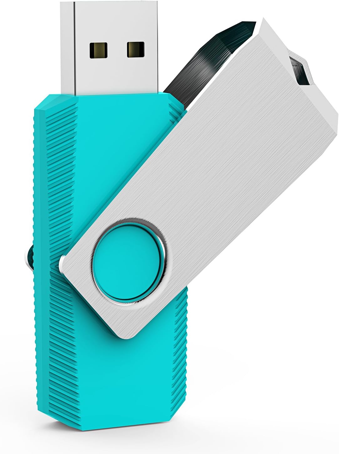 Aiibe 5pcs 2GB USB 2.0 Flash Drive Memory Stick Thumbdrives (Mixed Color : Black Red Cyan Green Purple)