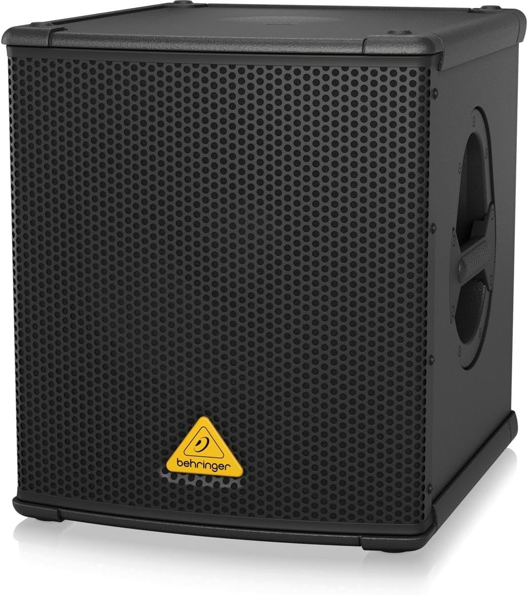 Behringer EUROLIVE B1200D-PRO High-Performance Active 500 Watt 12" PA Subwoofer with Built-In Stereo Crossover