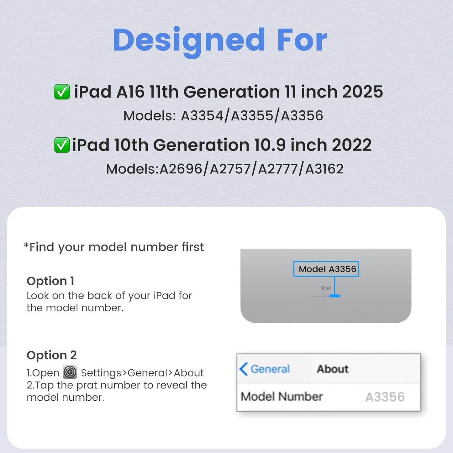 BLUTLOTUS for iPad 11th A16 10th Generation Case with Keyboard - 7 Colors Backlit Wireless Detachable Folio Keyboard Cover with Pencil Holder for iPad 11'' A16 2025 10th Gen 10.9 Inch 2022 (Black)