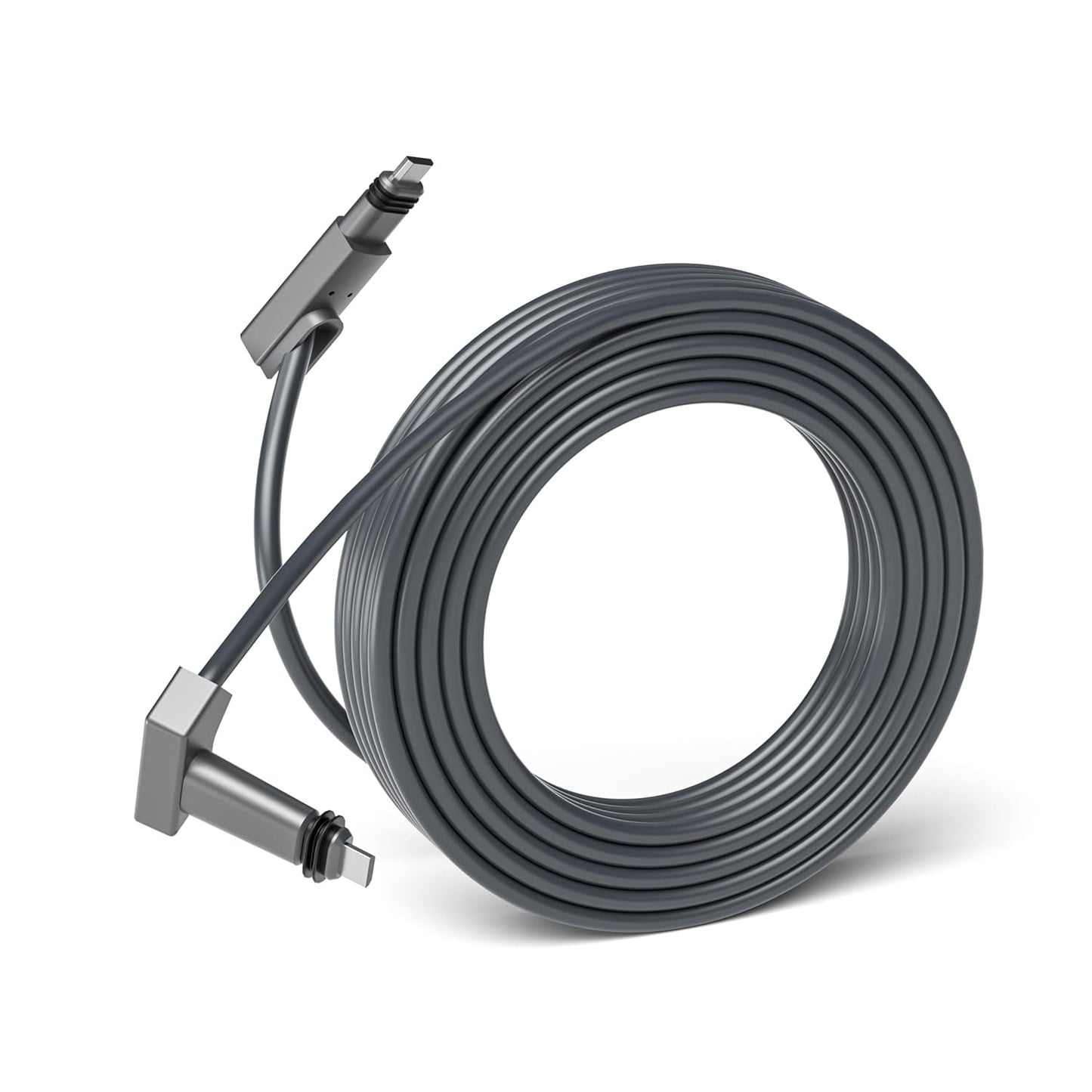 33FT Replacement Cable for SpaceX Starlink Rectangular Satellite V2, Standard Actuated Gen 2 Extension Cable with Waterproof End Caps