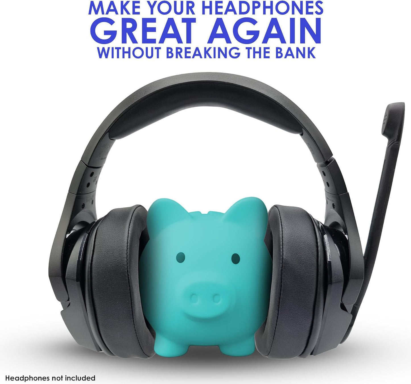 AHG Upgrade Premium Replacement Cloud Stinger Ear Pads Cushions and Headband Cover. Compatible with Kingston HyperX Cloud Stinger Headset. Premium Protein Leather | Extra Thick AHG FlexiSoft Foam