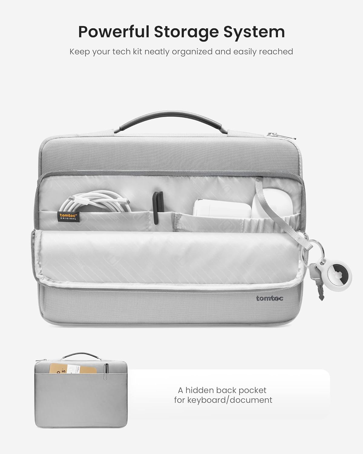 tomtoc 360 Protective Laptop Case for 15-inch 2025 New MacBook Air M4/A3241 M3/A3114 M2/A2941, 15 Inch Microsoft Surface Laptop 7/6, Dell XPS 15 Plus, 15-in MacBook Pro, Acer HP Chromebook 14