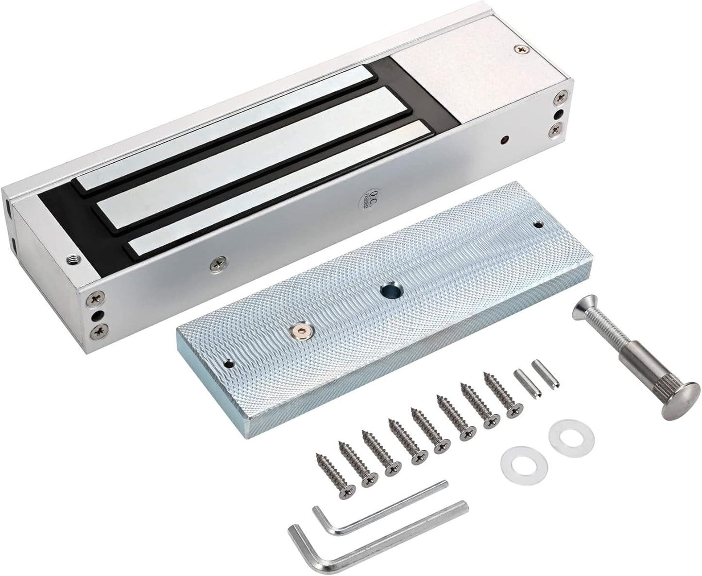 Door Access Control System IP67 Waterproof RFID Fingerprint Keypad Exit Button Doorbell Buzzer 1200lb Magnetic Lock Kit