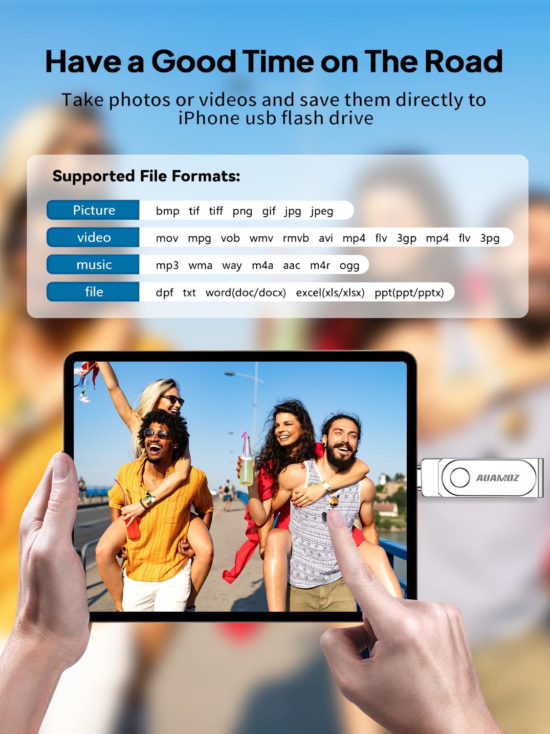 512GB Flash Drive Intended for iPhone, Memory Stick Storage Files Photos Videos Backup, Compatible with iPhone iPad Android PC, Plug and Play, No Application Required (Metal Silver)