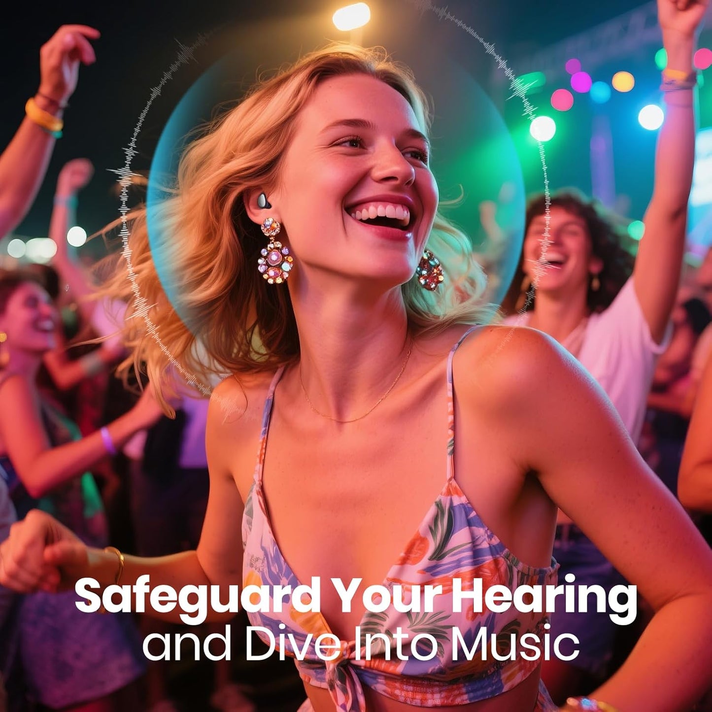 Ear Plugs for Sleeping Noise Cancelling, 45dB Reusable Silicone Ear Plugs for Concert, 8 Tips Earplugs for Noise Reduction, Hearing Protection Earplugs for Sleep, Concert, Snoring, Work, Black