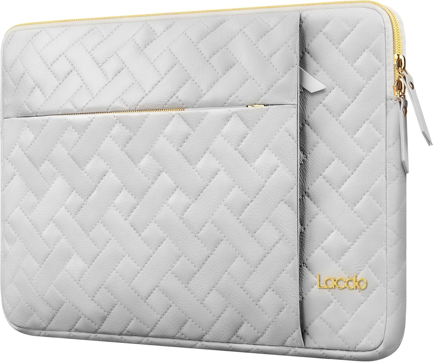 Lacdo 13 Inch Laptop Sleeve Case for 13 inch New MacBook Air M4 A3240 2025, M3 A3113, M2 A2681, M1 A2337 A2179 A1932 2024-2018 | 13" MacBook Pro M2/M1 A2338 A2251 A2289 Computer Bag, Space Gray