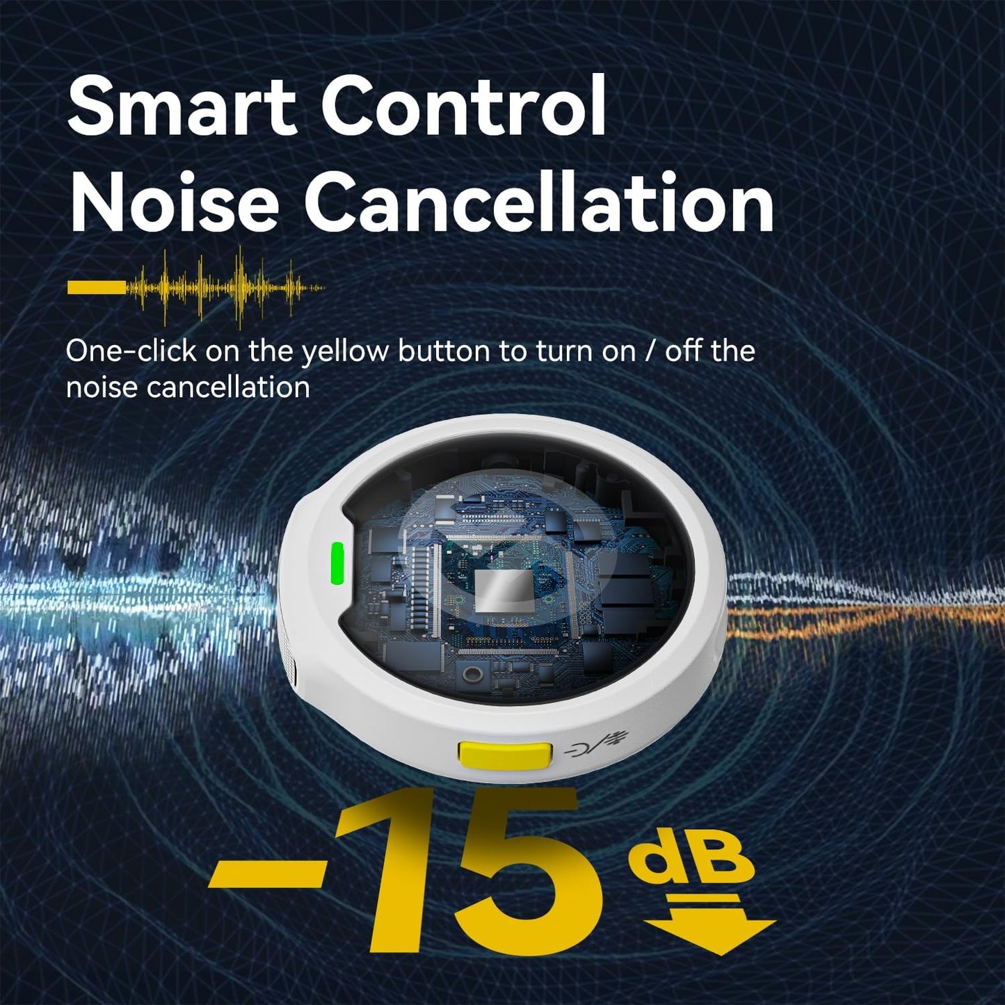 Hollyland Lark M2 Wireless Lavalier Microphone for iPhone15/16& Android, USB C Mini Lapel Microphone Wireless, 1000ft Range, Hi-Fi Audio, Noise Cancellation, 30H Battery for Video Recording, Streaming