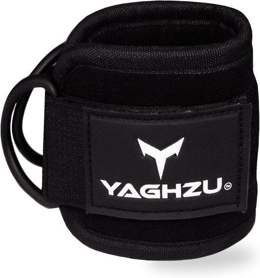 Ankle Straps for Cable Machines Women - Adjustable Gym Ankle Strap for Cable Machine, Neoprene Padded Cable Straps, Durable Leg Strap with Cable Cuff, Glute Kickback Ankle Strap with D Rings