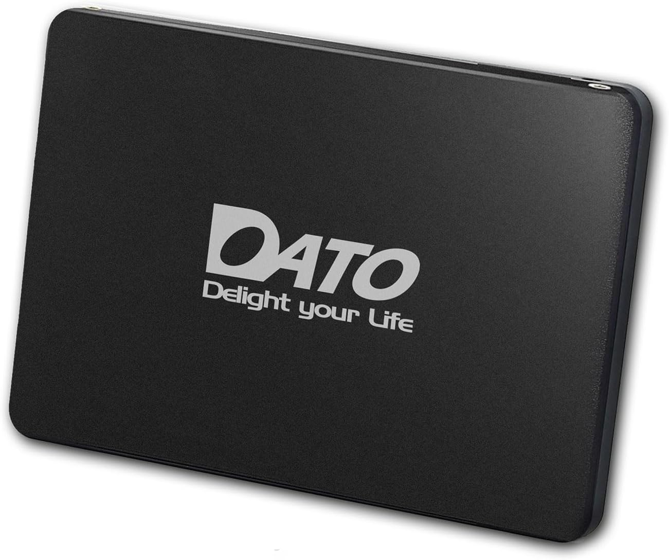 DATO 1TB SSD 2.5" SATA III Internal Solid State Drive, 3D NAND, SLC Cache, Up to 535/500 MB/s, Compatible with Laptop & PC Desktop
