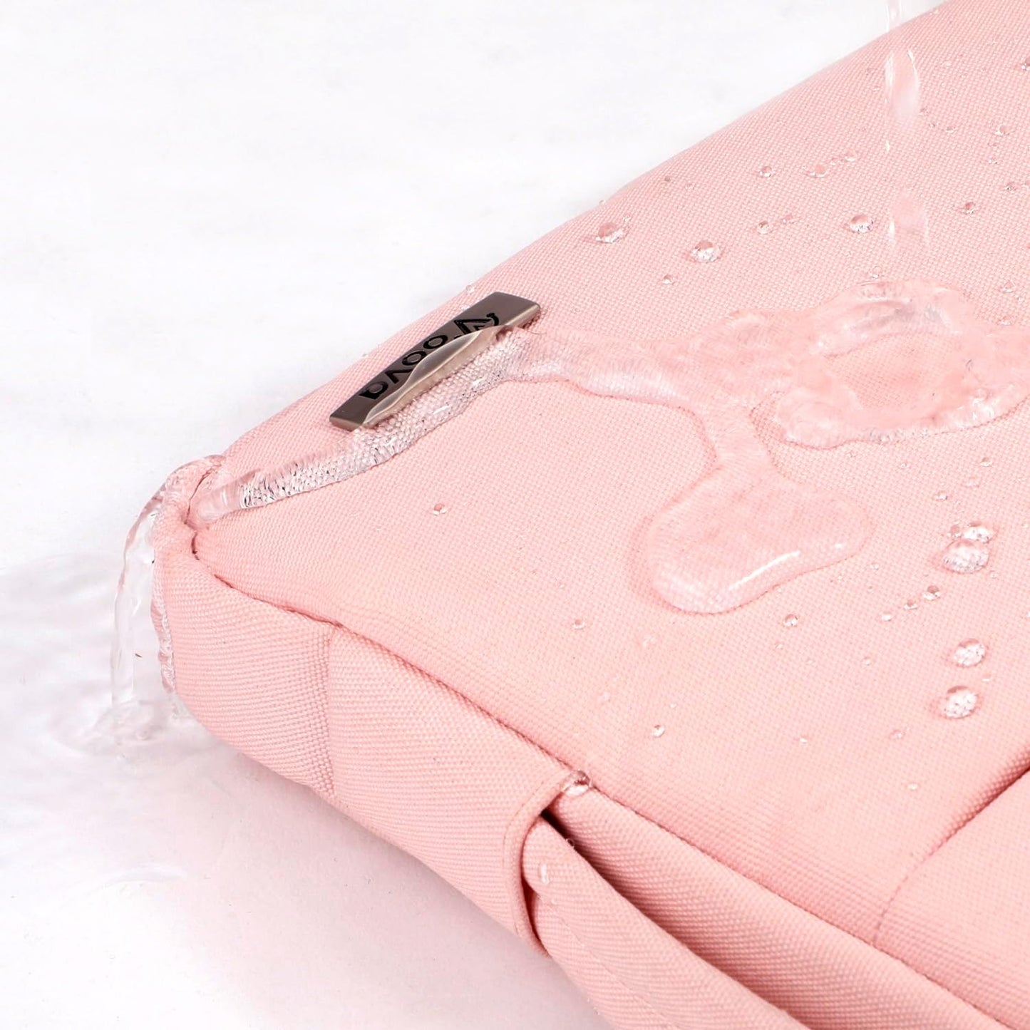 Voova Laptop Sleeve Carrying Case 14 15 Inch Compatible with MacBook Air 15 M2/M3/M4 2022-2025, MacBook Pro 15, Hp Chromebook 14, Waterproof Slim Computer Cover Bag,Sakura Pink