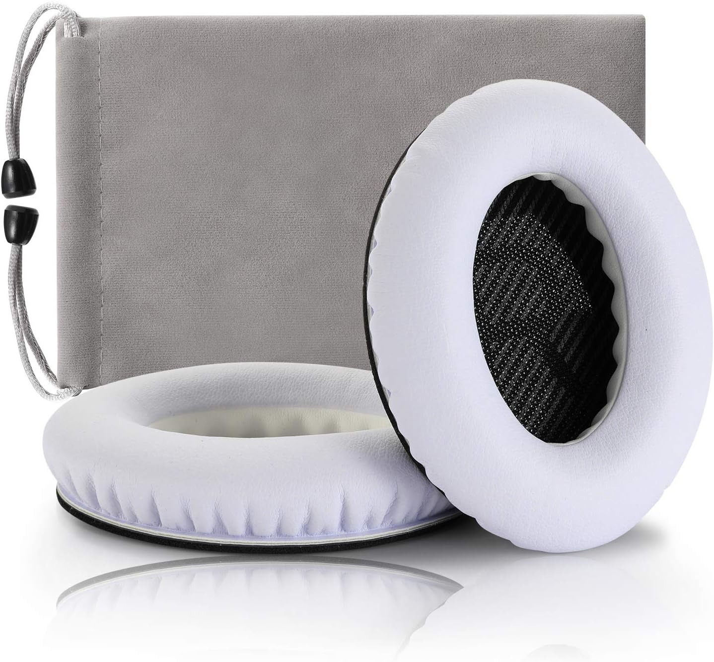 Headphones Replacement Ear Pads,for Bose Quietcomfort QC15 QC25 QC35 35 ii (White)