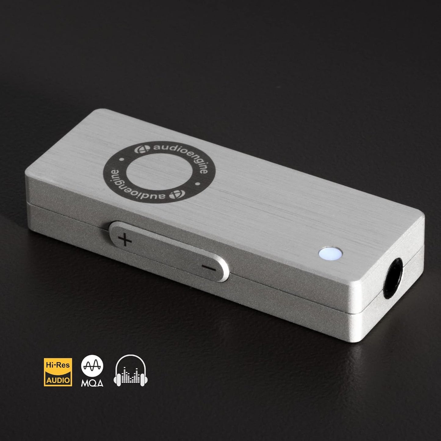 Audioengine DAC3 32-Bit Mobile Headphone Digital to Analog Converter for Hi-Res Music and Audio