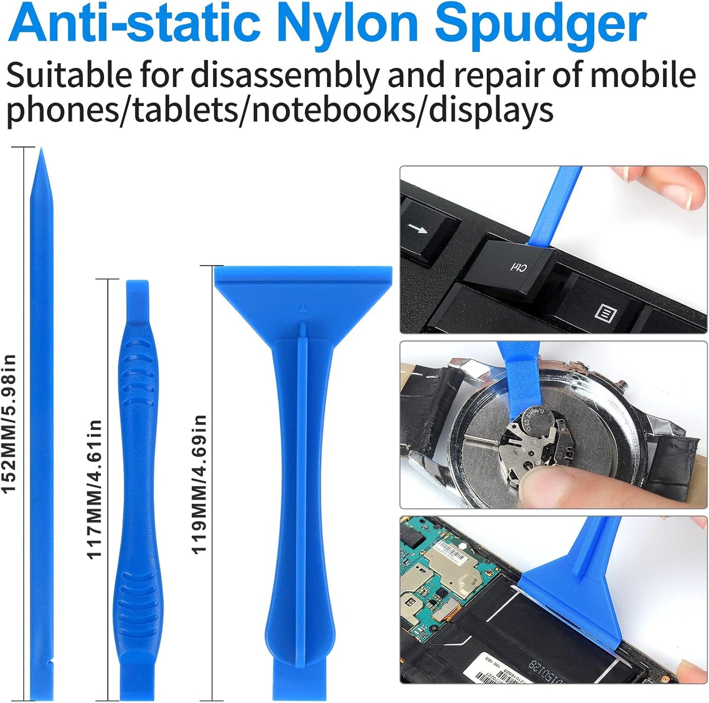 13 Pcs Precision Screwdriver Set Magnetic, Electronics Opening Pry Tools Repair Kit with LCD Screen Opening Suction Cup Pliers for Computer, PC, Tablet, Laptop, Eyeglass, Watch