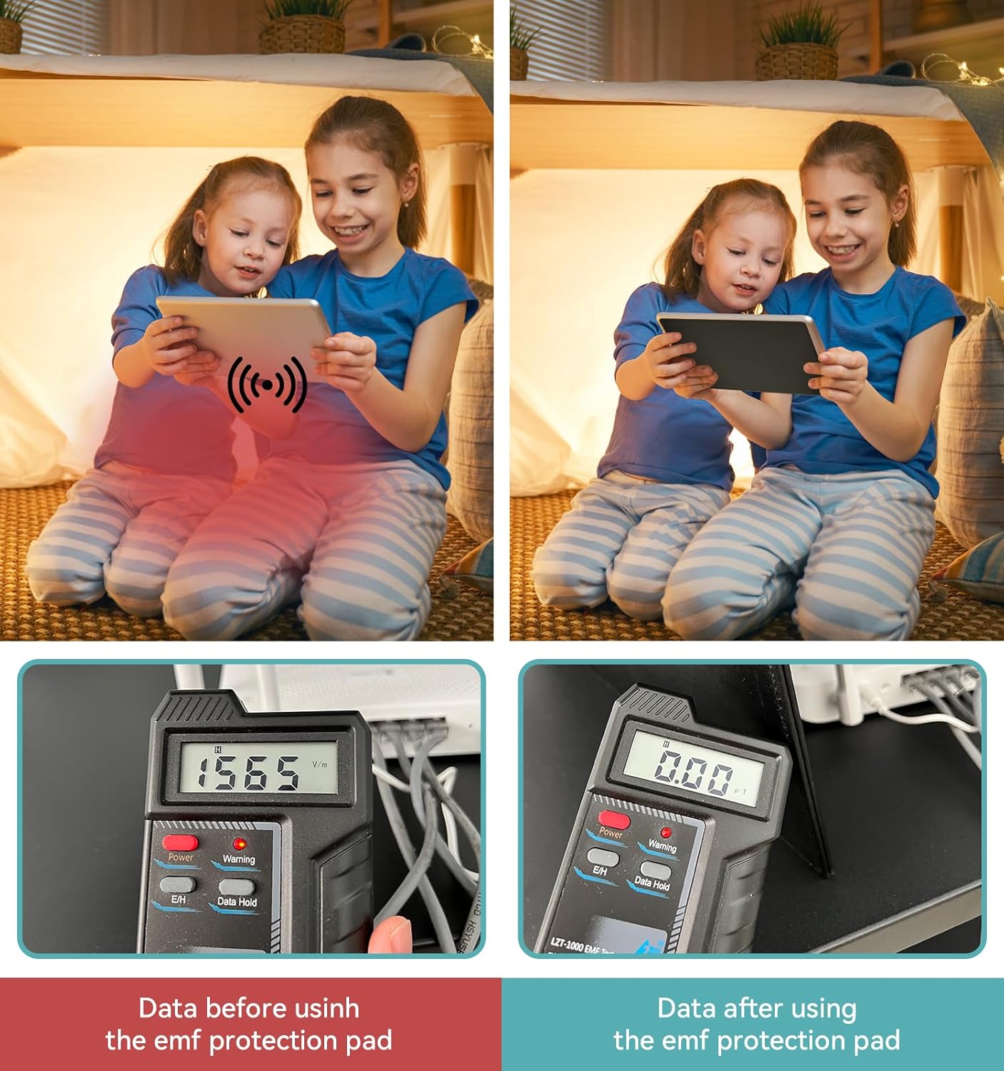 Ipad Protection Shield Pad, Radiation Protect & Heat Shield, for Ipad/Cell Phones Laptops, Tablets, Notebooks Laptop Pad (12"x7.8")