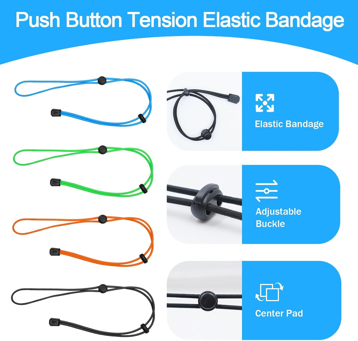 4 Pcs Thickened Fishing Graph Cover Straps, Adjustable Fish Finder Bungee for Securing Graph Cover for Travel