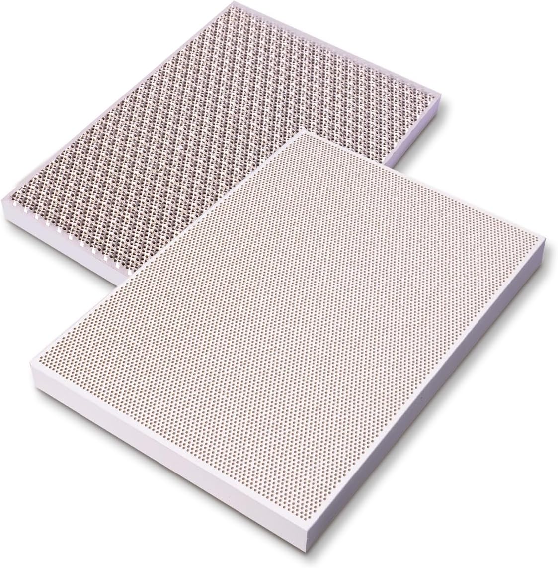 A square honeycomb ceramic welding plate Jewelry welding block Ceramic welding plate Welding parts, jewelry making, smelting and casting tools and more.