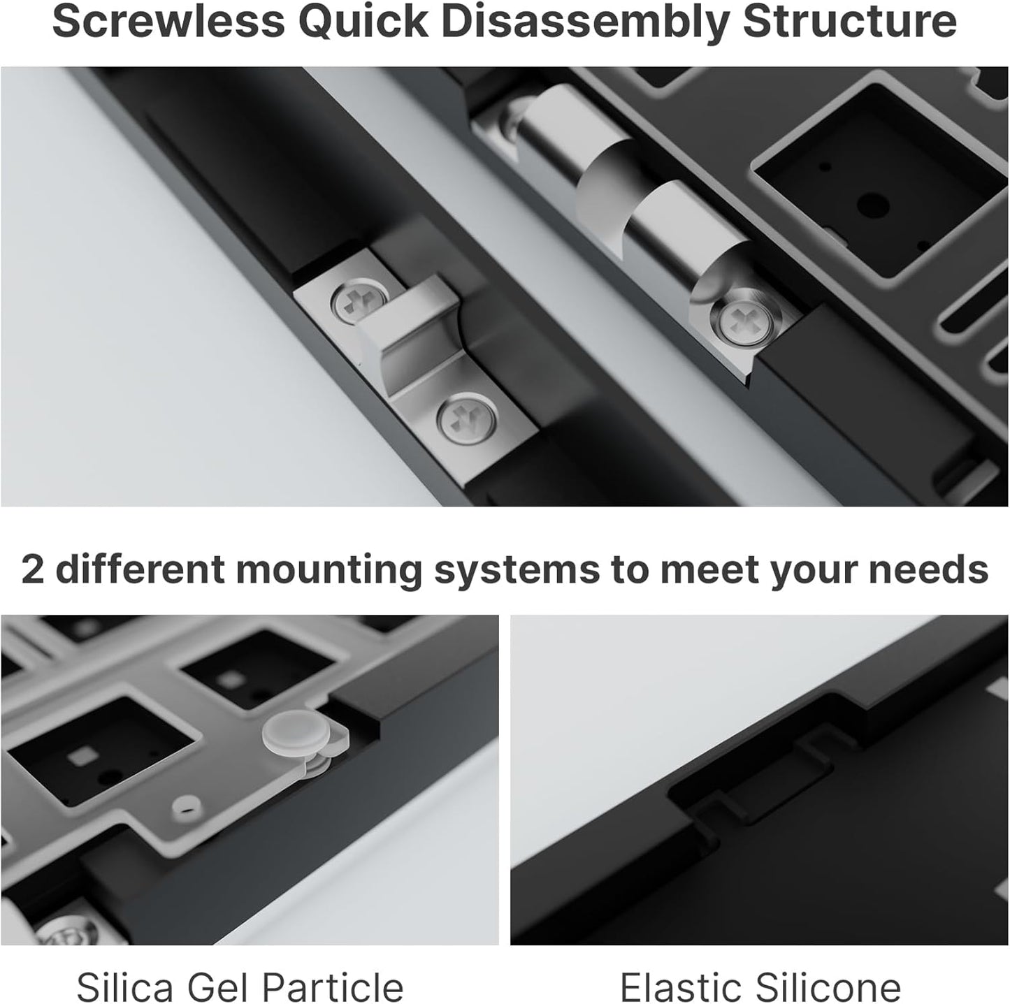 Chilkey ND TKL Aluminum Mechanical Keyboard, 87 Keys Tenkeyless Wireless Gaming Keyboard, Tri-Mode BT5.3/2.4GHz/USB-C PBT Keycaps Hot Swappable Custom Key Board for Windows Laptop Office PC