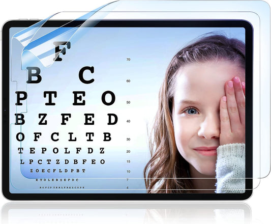 IPROKKO 2 Pack Anti Blue Light Screen Protector Compatible with iPad Air 5th Generation / 4th Generation (2022 & 2020), iPad Pro 11 Inch Screen Protector (2021/2020/2018), Anti Glare and Bubble Free