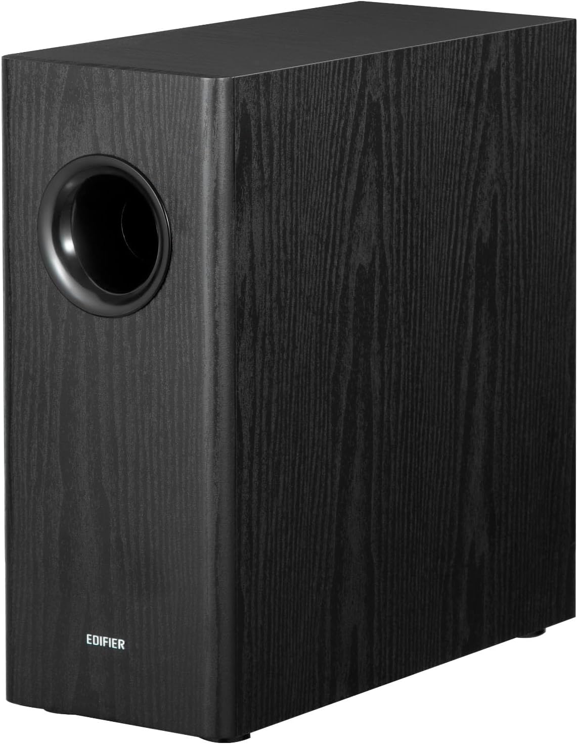 Edifier T5s Powered Active Subwoofer with 70W RMS, 8" Long-Throw Woofer, Deep Bass (35Hz) Speaker, Built-in Amp, Low Distortion, Phase Selector & Energy-Efficient for Home & Studio Audio, Black