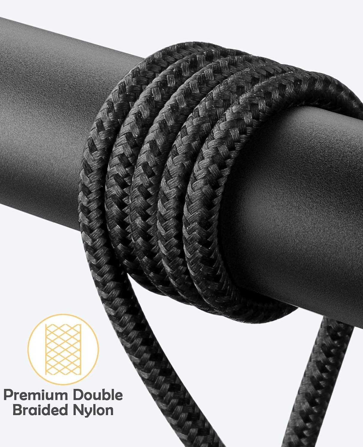 iPhone 14 13 Charger Cable 3FT, 90 Degree USB C to Lightning Cable Fast Nylon Braided Fast Charger Nylon Braided 20W Charging Data Sync Cord Compatible with iPhone 14/13/Pro/12/Max/11/XS/XR/8/Plus