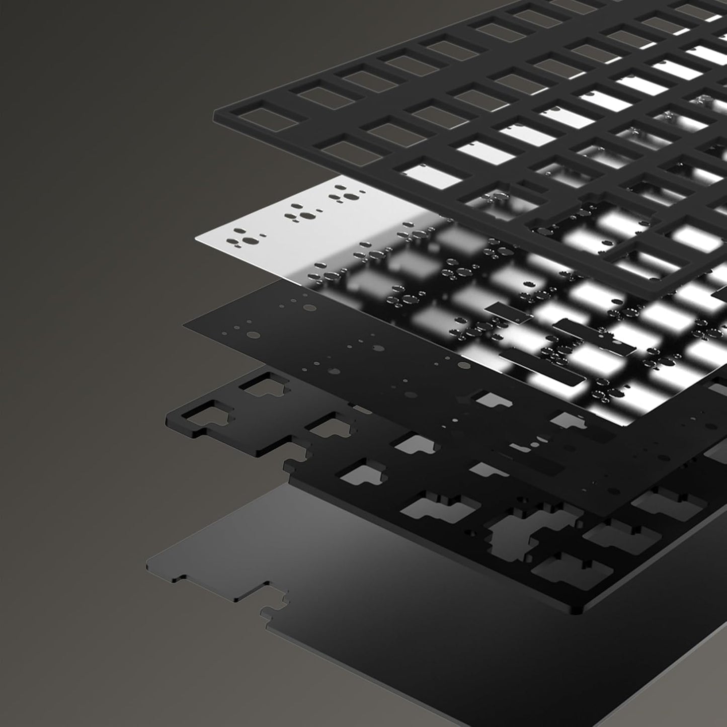 KEEBMONKEY WOBKEY Crush 80 Reboot CNC Aluminum 5-Second Quick-Release Triple-Mode Connectivity Mechanical Keyboard with Superior Acoustics (Pro Blue)