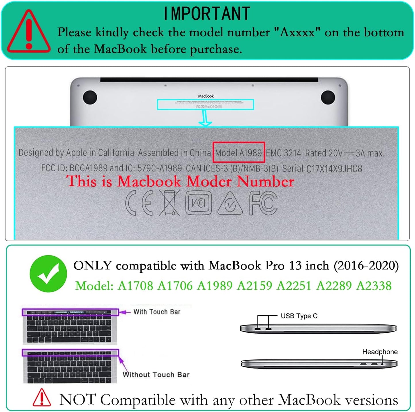 LanBaiLan Compatible for MacBook Pro 13 inch with Touch Bar 2022 2020 2019 2018 2017 2016 Release M1 M2 chip A2338 A2289 A2251 A2159 A1989 A1706 A1708 Laptop Case & Keyboard Cover, Terrazzo Marble