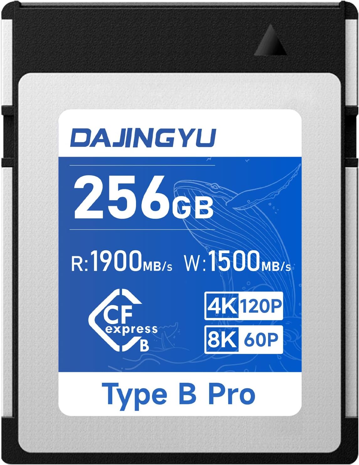 256GB CFexpress Type B Memory Card Up to 1900/1500 MB/s Read/Write- Shooting Video and Photo 4K/120P RAW Compatible with Nikon Canon panasonic Fujifilm Camera