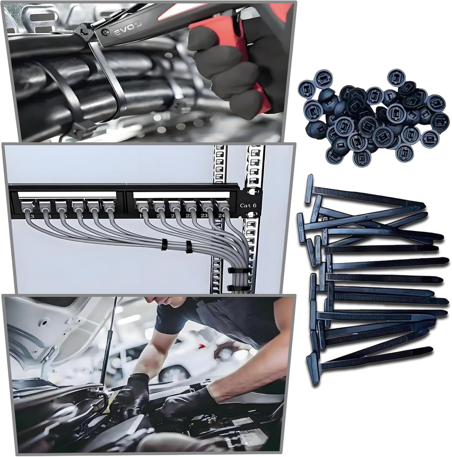 2026 upgraded heavy-duty self-locking nylon cable ties with uv protection for car repair, home, and cable management (30)