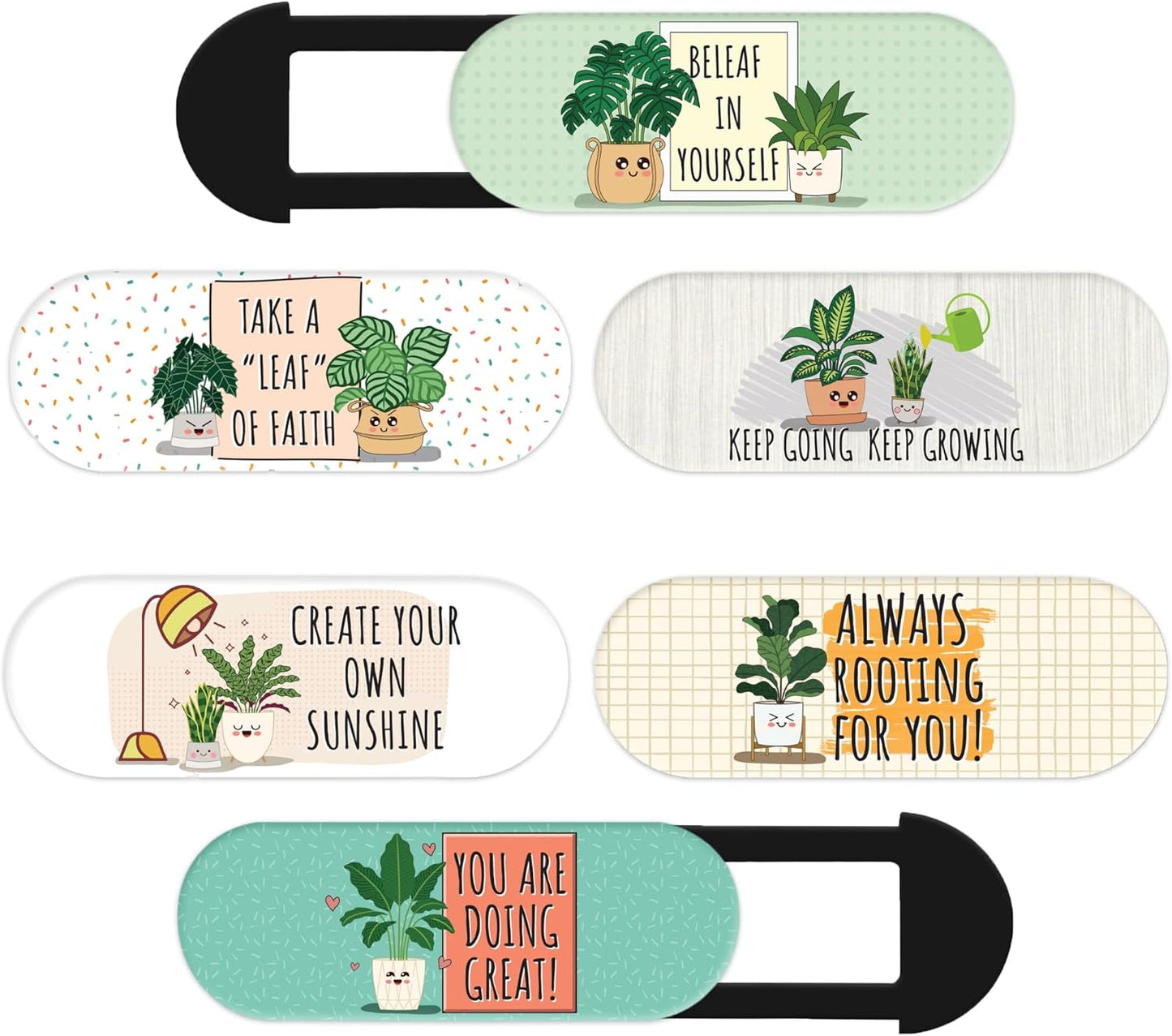 MESMOS Laptop Camera Cover Slide Cute, Laptop Accessories, Computer Camera Webcam Cover Slide, Web Cam Privacy Cam Blocker. Fits MacBook Pro & Air, iPad iMac (Large)