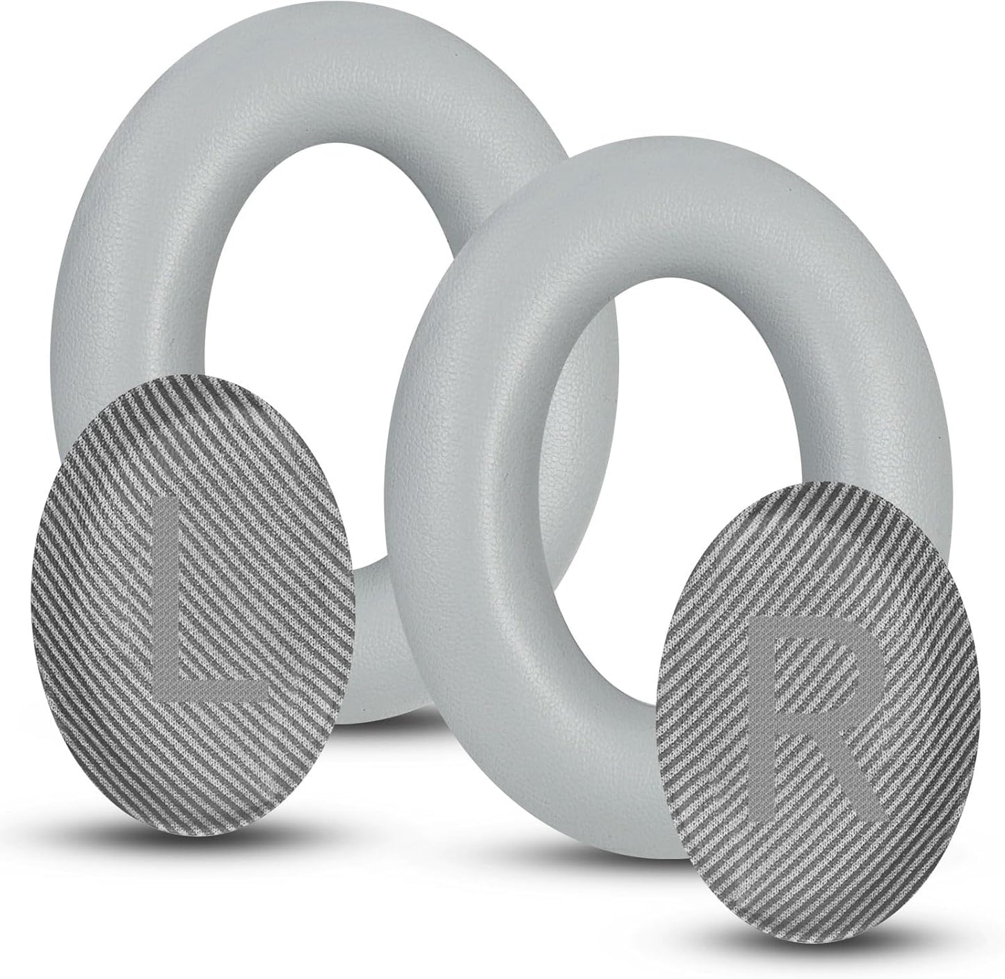 Headphones Replacement Ear Pads, Protein Leather earpad Cushions for Bose Quiet Comfort QC35 Headphones, Replacement Earpads, Softer Memory Foam - Gray