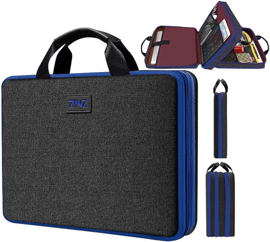ZINZ Slim Expandable Laptop Case 15.6 Inch Sleeve Upgraded Protective Durable Recycled Carrying Case Compatible with MacBook 15" & 16" and Most 15" 15.6" 16" Notebook,B01K03