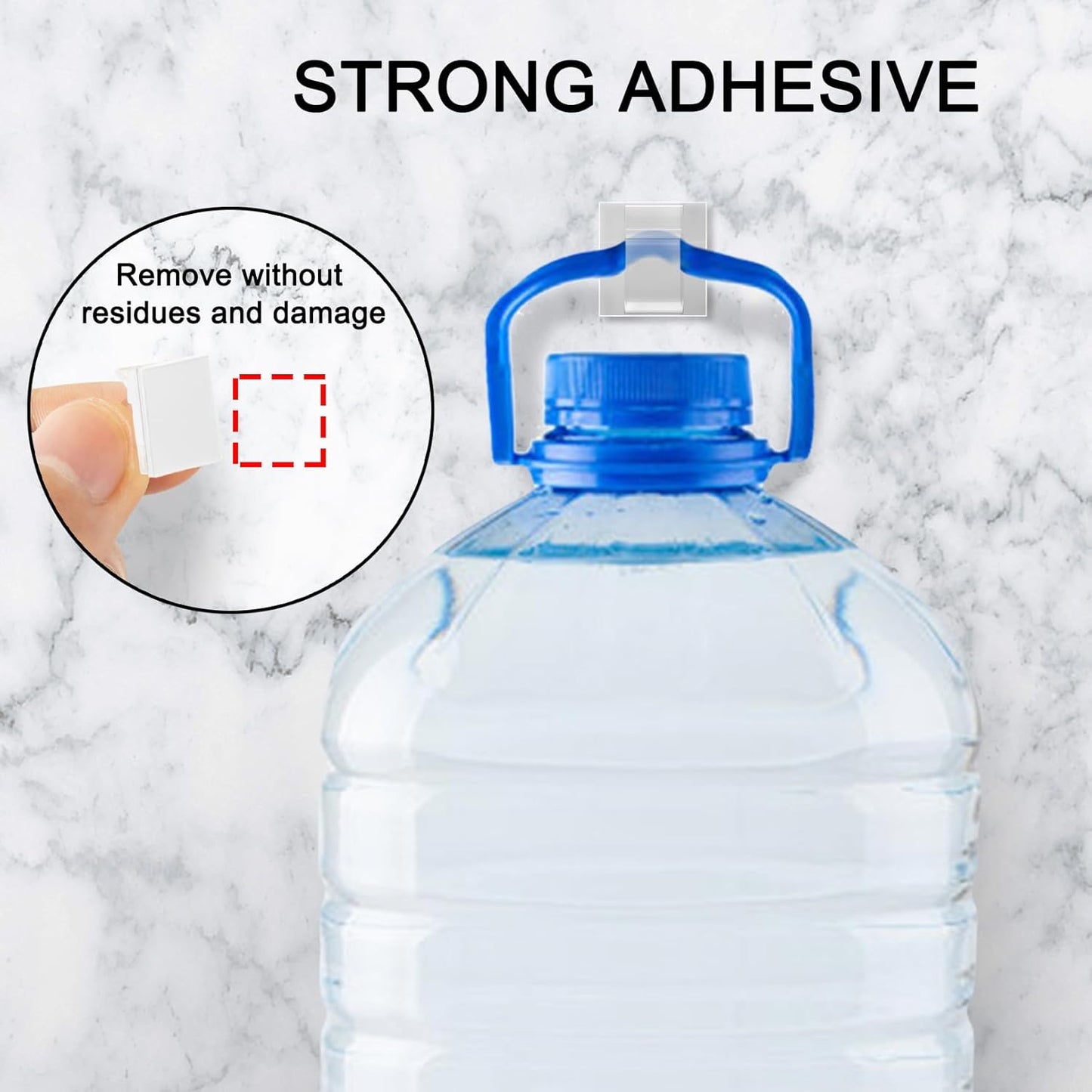 65Pcs Cable Clips, Adhesive Cable Organizer Cord Holder Wire Clip Wire Management Self Adhesive Hooks Wire Holder for Office, Home(Transparent, 65PCS-Large)