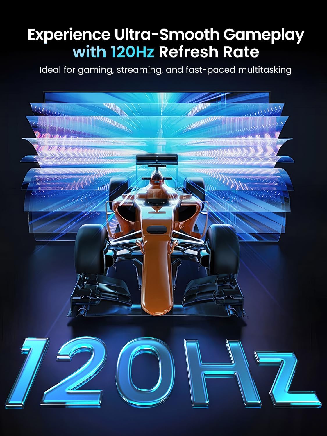 UPERFECT Portable Monitor 18.5-inch 120HZ Touchscreen 100% sRGB w/VESA & Stand 180° Adjustable Ultra-Slim & Lightweight Frameless FHD FreeSync IPS HDR Gaming Display, Travel Second Monitor for Laptop