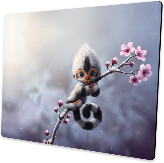 Cute Animal Monkey Mouse pad Computer Mouse Pads with Design Personalized Mousepad for Laptop Computer Office Decoration Accessories Gift