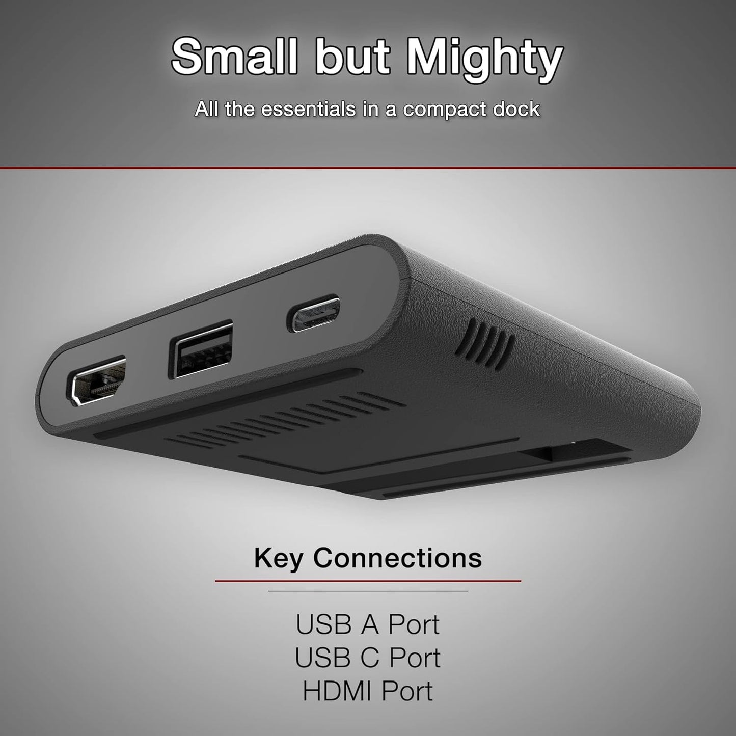 Cyber Acoustics DS-1500 CA Essential Micro Docking Station
