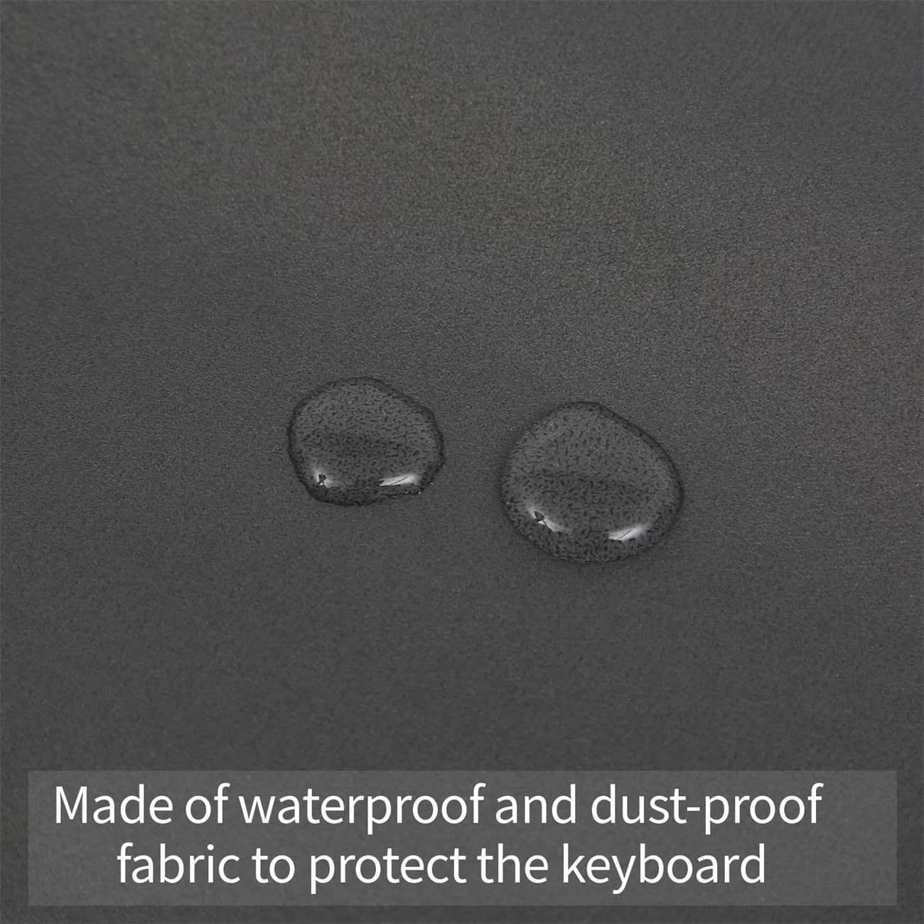 Piano Keyboard Cover 88 Keys,Piano Keyboard Dust Cover,Premium Protection for Electronic Keyboards ,Dirt-Proof, Light Luxury Design-black