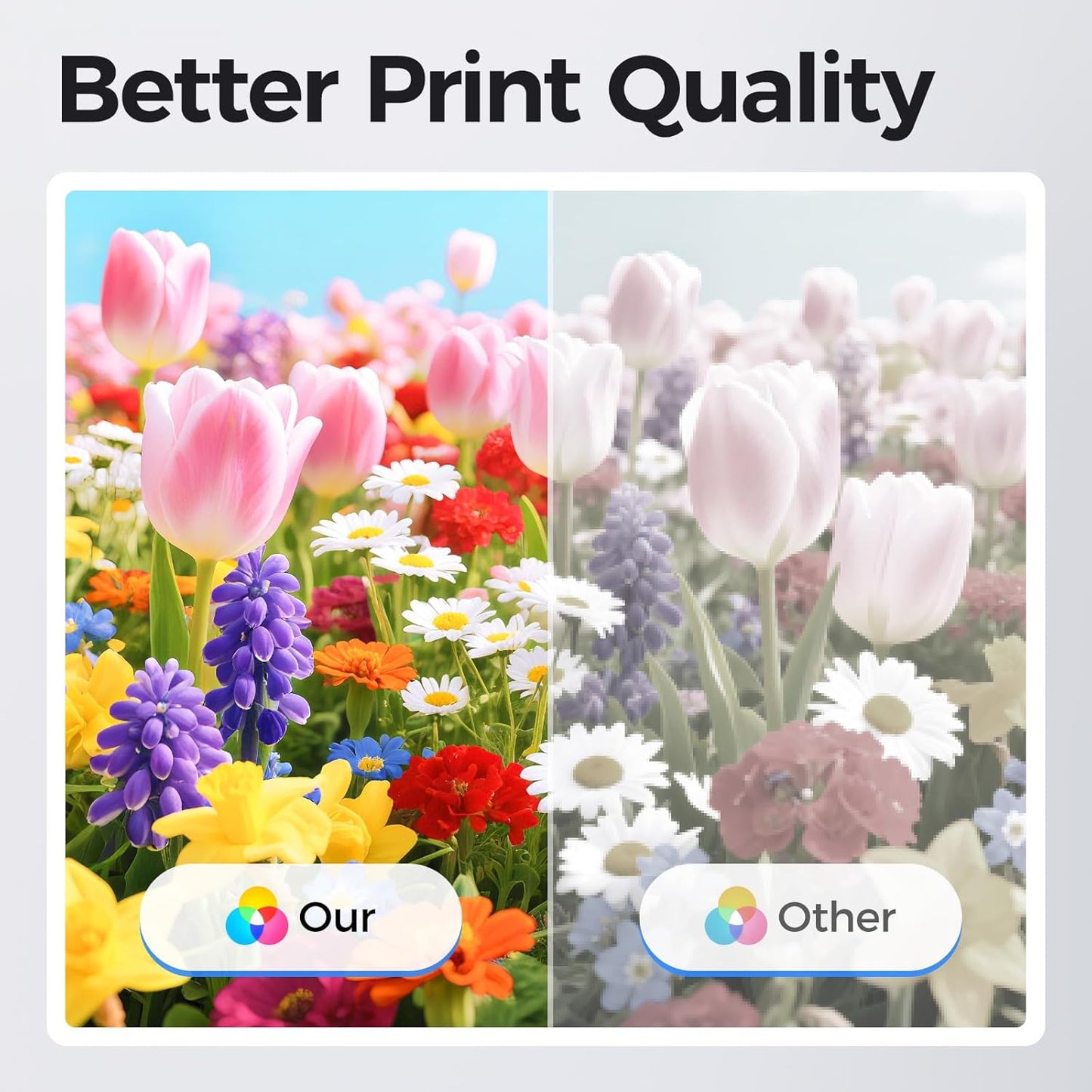 C400 C405 Extra High-Yield Toner Cartridge Set 4-Pack Replacement for Xerox 106R03524 106R03525 106R03526 106R03527 Versalink C400 C405 C400D C400DN C405N C405DN Printer Ink Black Cyan Magenta Yellow