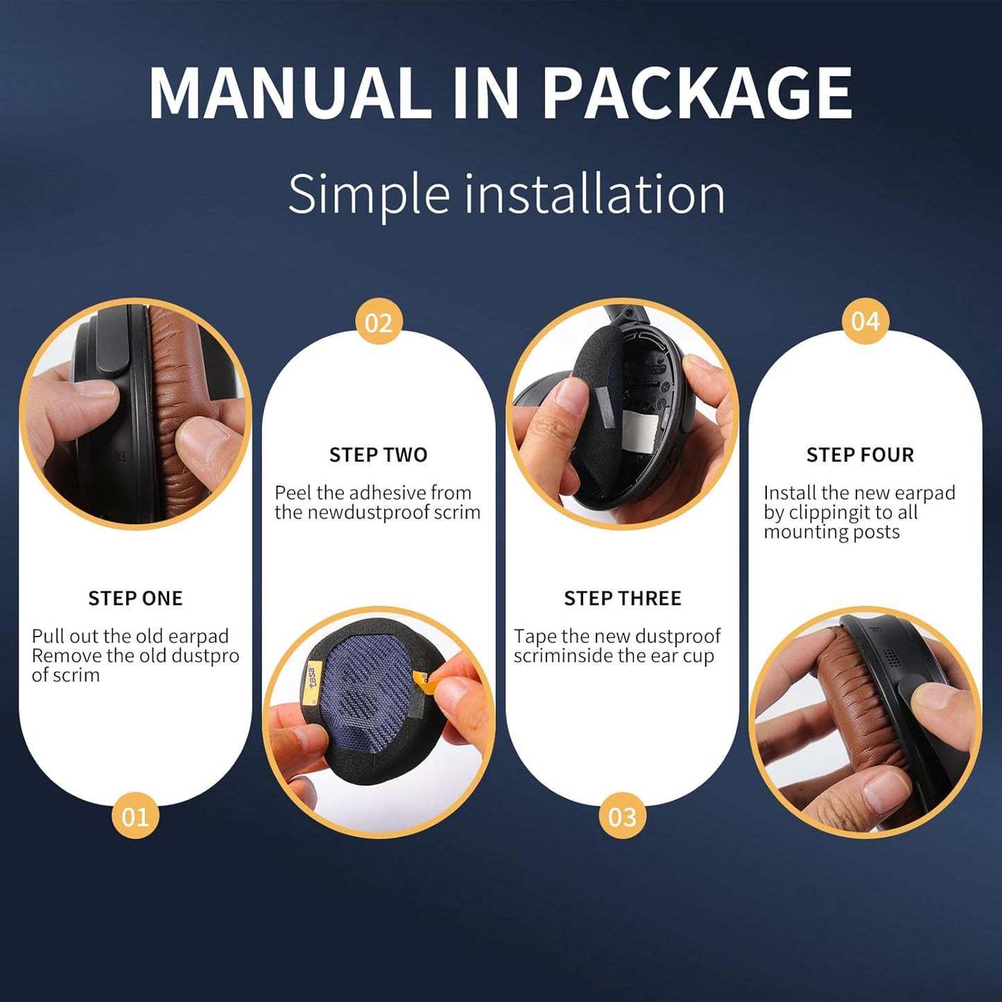 Ear Pads for Bose QC35: Durable Comfortable Noise Cancellation Replacement Cushion Earpads for Bose Quitecomfort 35 QC35 QC35 ii Headphones with Good Audio Quality