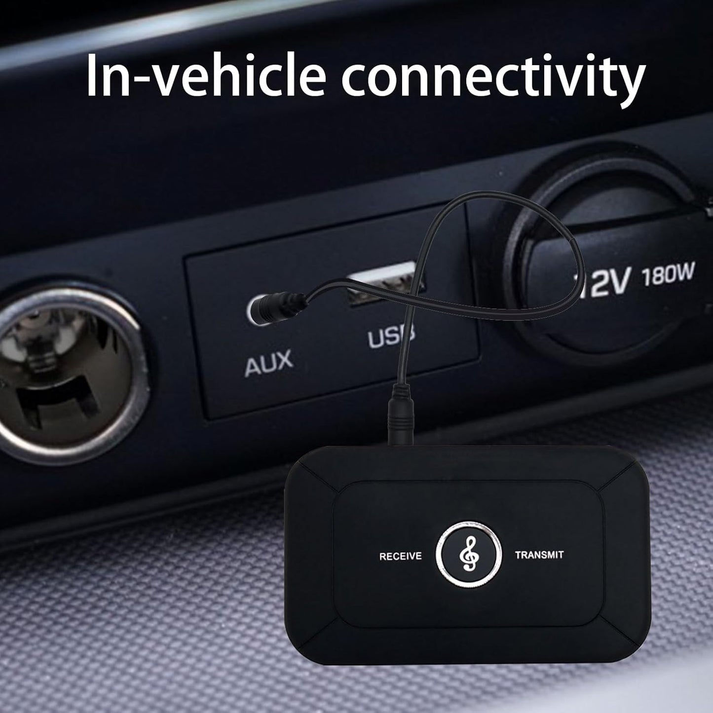 Bluetooth Audio Transmitter Receiver, 2 in 1 Bluetooth 5.3 Adapter for Bose Wave Radio IV III II Awr1b1 Awr1b2, TV, Computer, MP3 and Gym - Connect Speakers for Seamless Streaming