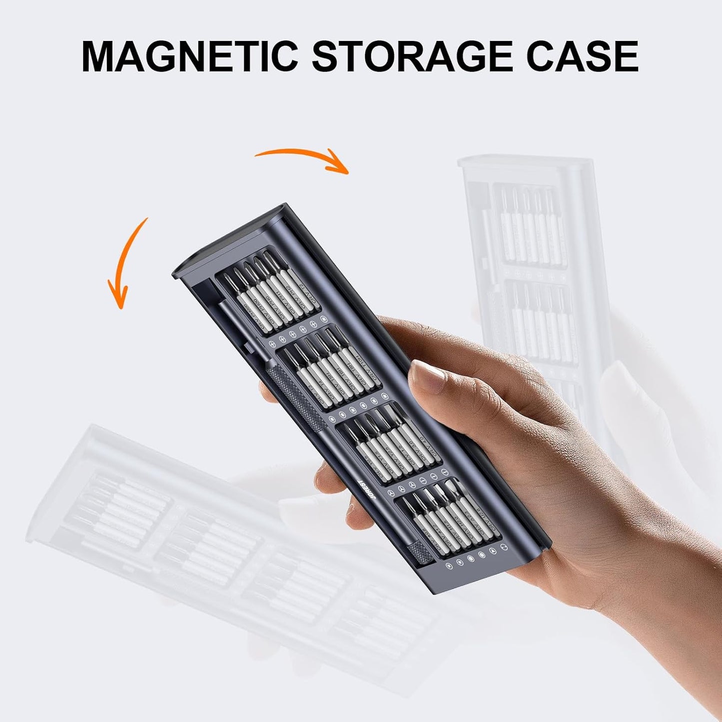 JOREST 25-IN-1 Precision Screwdriver Set, Mini Repair Tool Kit with Torx for Macbook, Computer, Laptop, iPhone, PS5, Xbox, Switch, Glasses, Watch, Ring Doorbell, Electronic, Small Gift Gadget for Men