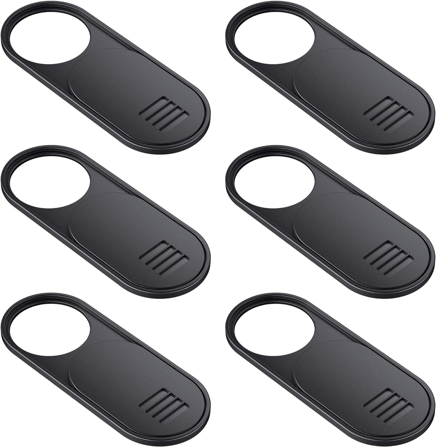 6-Pack Laptop Camera Cover Slide, Ultra Thin (0.03in) Webcam Privacy Cover for MacBook, iPhone, iPad, iMac, PC, Cell Phone & Computer Accessories (6 Pack Big)