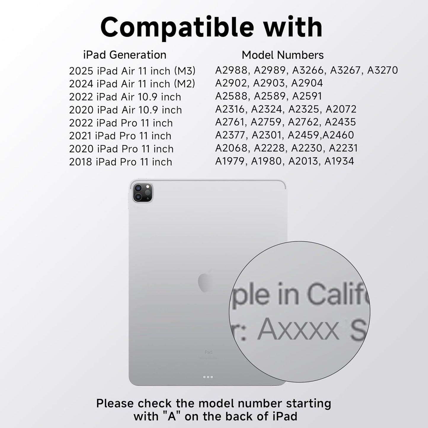 Keyboard Case for iPad 11 inch Pro 4/3/2/1st Gen & 11’’ iPad Air 2025 M3, 2024 M2 & 10.9" iPad Air 5th/4th Gen, 360° Rotating Stand Transparent Protective Cover with Pencil Holder (Pink)