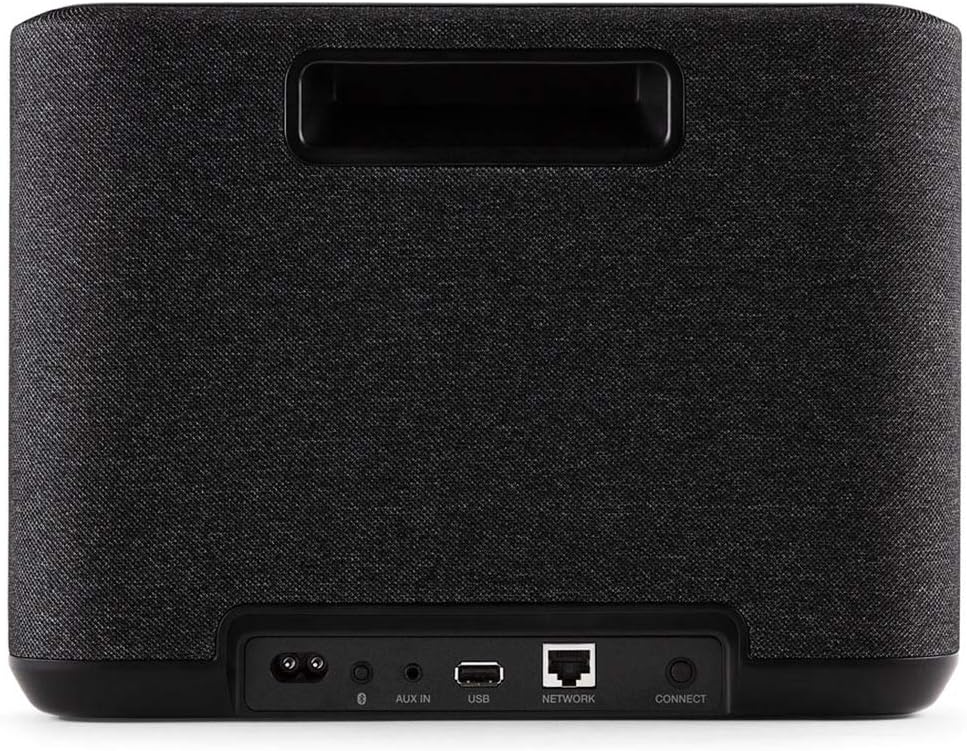 Denon Home 250 Wireless Smart Speaker – Mid-Size, Stereo Sound, Wi-Fi & Bluetooth, HEOS Built-in, Alexa Built-in, Siri & AirPlay 2, Spotify Connect, Multi-Room Support, Black